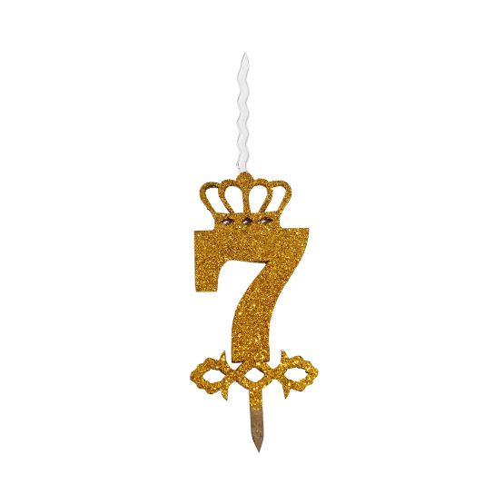 شمع مولتی اکلیلی عدد 7