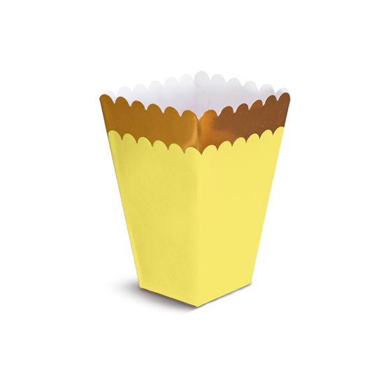 پاپ کرن طلاکوب زرد