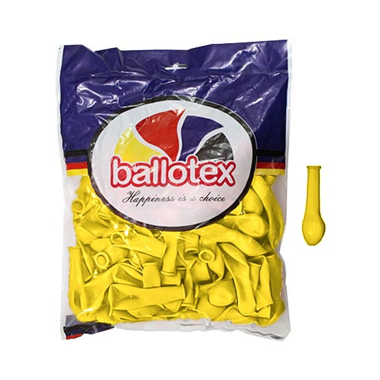 بادکنک 6 اینچ زرد